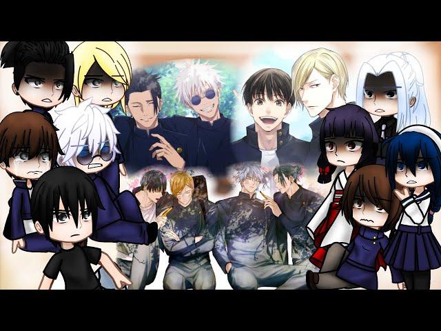 (Part 3) Past Jujutsu Kaisen react to themselves and their future | Gacha Club | Gacha React | AU |