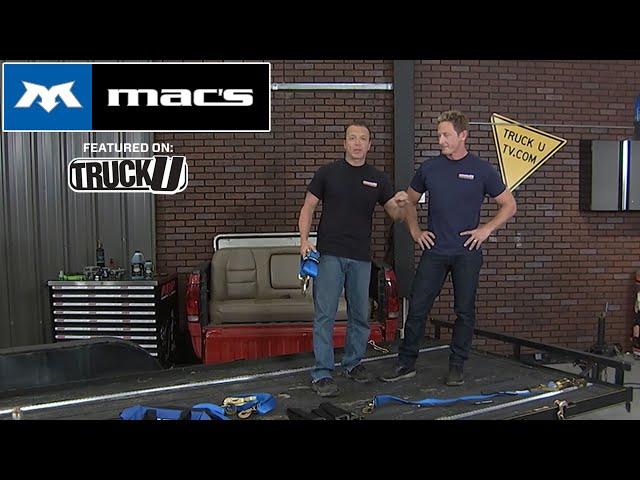 Mac's Featured on Truck U - Mac's Tie Downs