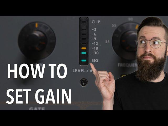 How to Set Gain on Your Mixer | Digital or Analog