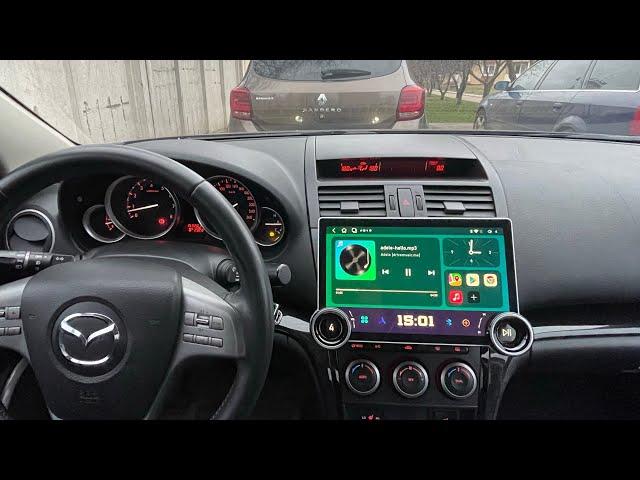 Магнитола из будущего Mazda 6 Gh Большая новинка КУПИТЬ УКРАИНА (10 ядер 4/64Gb +LTE QLED)