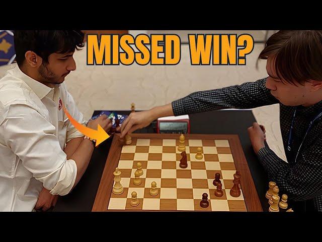 Who Missed The Win? Vidit Gujrathi vs Arseniy Nesterov | World Blitz 2023