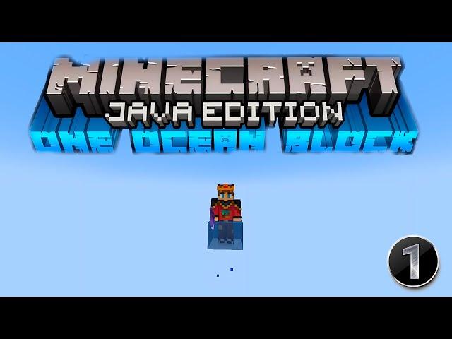 MINECRAFT ONE OCEAN BLOCK. Episode-1 #minecraftuz #amirilloh