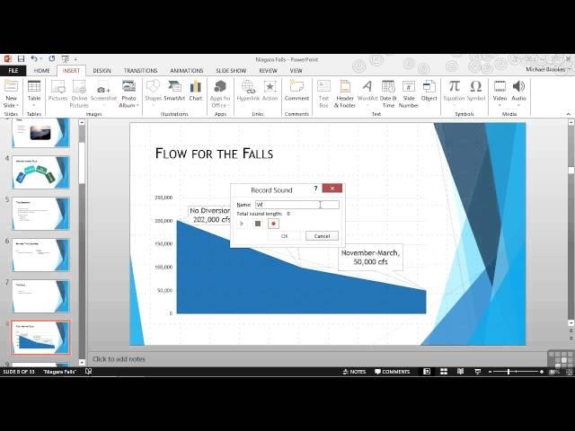 Microsoft Powerpoint 2013 Tutorial | Recording Narration