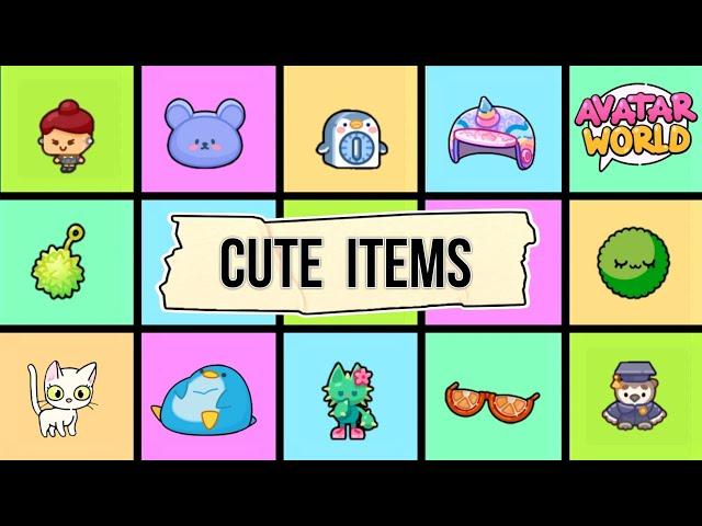 Where to find 20 Cute Items in Avatar World  CrumpetKing