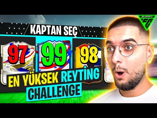 EN YÜKSEK REYTİNG Draft Challenge! Yoksa 196 GELİYOR MU? | EA FC 24 DRAFT