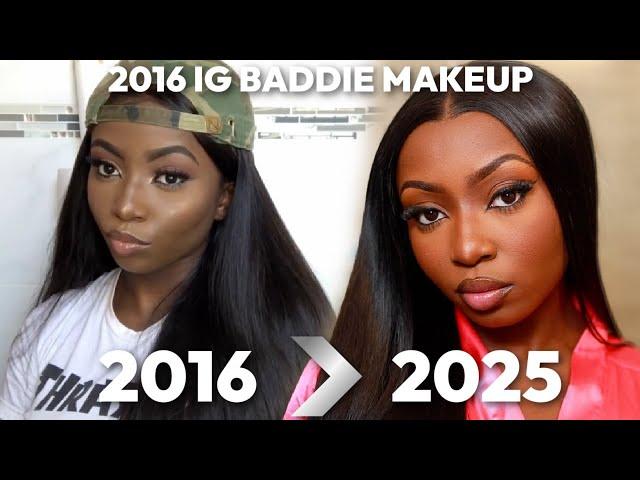 2016 IG Baddie Makeup In 2025!