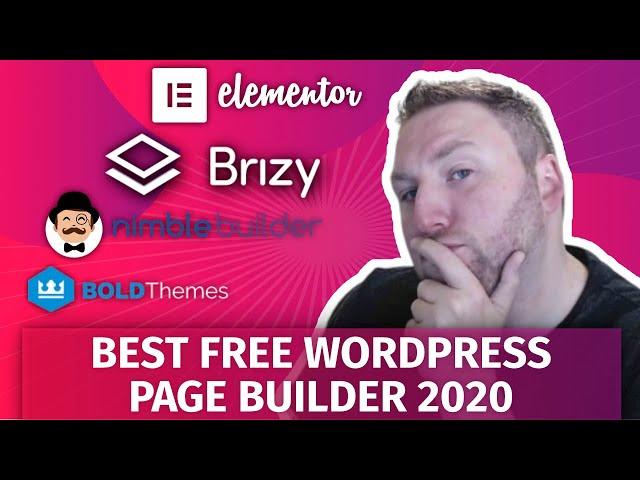 Best Free WordPress Page Builder 2020