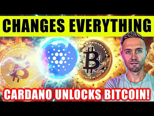 CARDANO Just Changed Everything! BITCOIN Holders NEED to Know This!