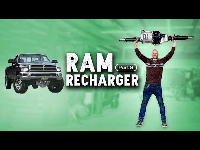 Building The FIRST Modular Dana 80 E-Axle for a 4x4 #RamRecharger [EP8]