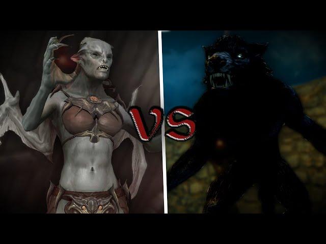 Vampire Lord Vs Werewolf - Which is Better in Skyrim SE