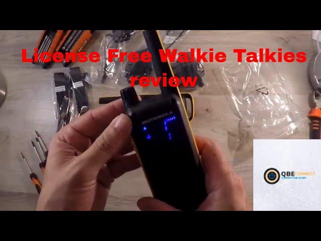 Motorola Talkabout T82 Extreme Walkie Talkies Review: Two Way Radio, License Free Radio, PMR446
