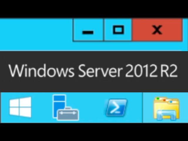 Windows Server 2012 R2 Demo!