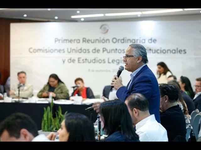 3. Senador Gustavo Sánchez Vásquez, por hechos, en discusión de minuta que modifica la Constitución