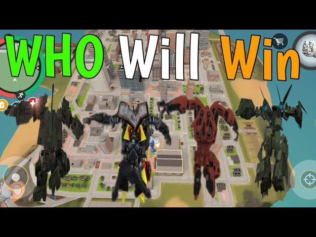 Who Will Win In Rope Hero Vice Town Game || Kasganj Gamerz