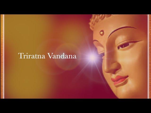 Buddha Chanting || Triratna vandana || Dhammachari Chandrabodhi