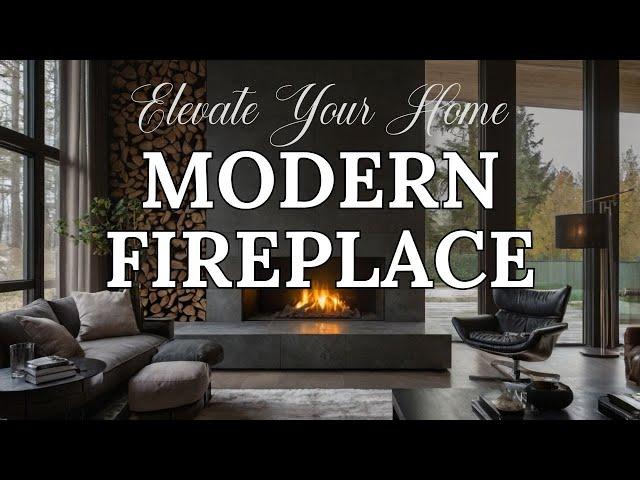 Modern Fireplace Ideas: Elevate Your Home with Contemporary Elegance
