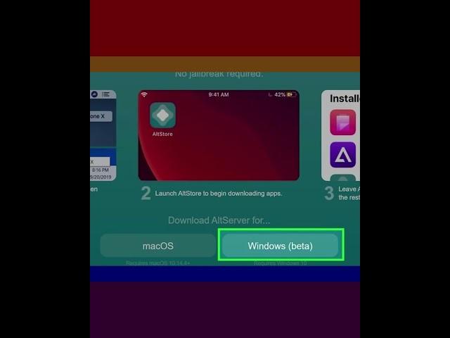 How to Install Altstore in Windows