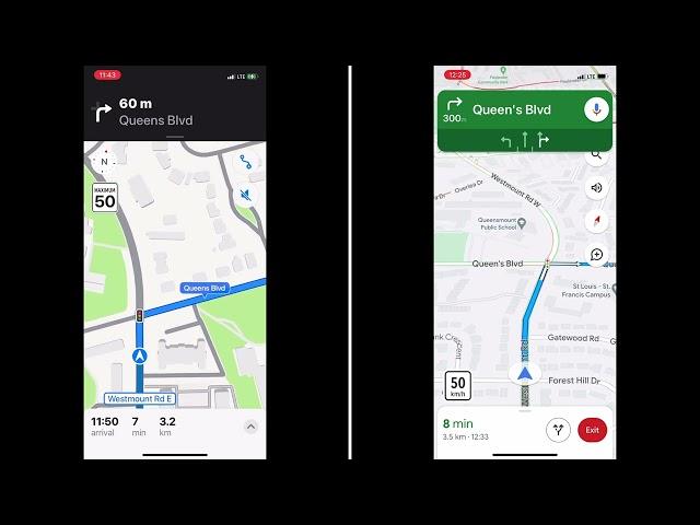 Apple Maps vs Google Maps | August 2022