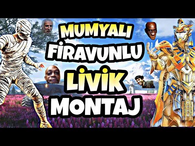 MUMYALI FİRAVUNLU MONTAJ - PUBG MOBİLE KOMİK MONTAJ - LİVİK