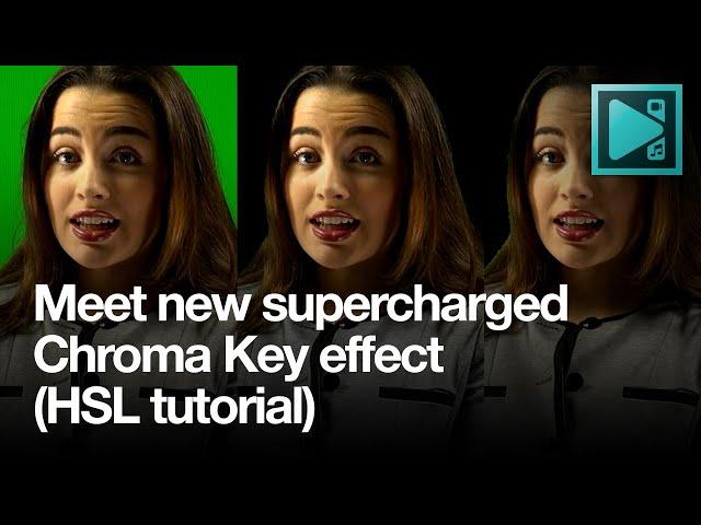 How to use updated Chroma Key in VSDC 6.6 (HSL tutorial)