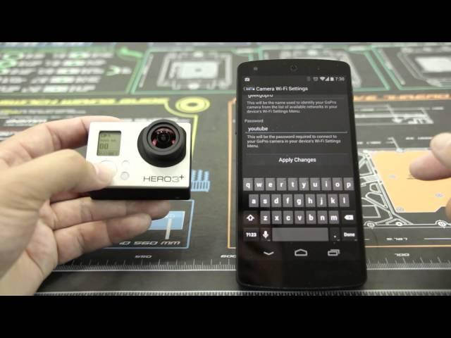How to Connect the Go Pro App to the Hero3+ Series