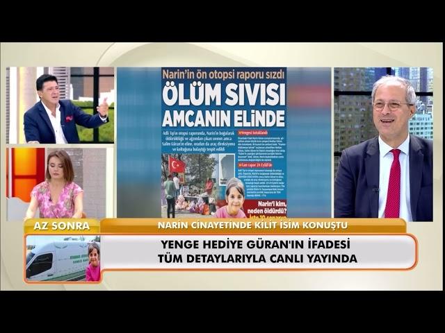 Prof.Dr.Nevzat Alkan’ın 18.09.2024’te Narin Güran kaybı hakkındaki değerlendirmesi