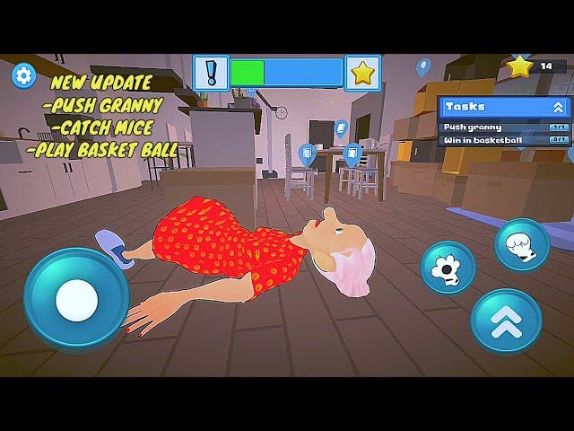 Cat simulator granny life gameplay new update android mobile game on play store