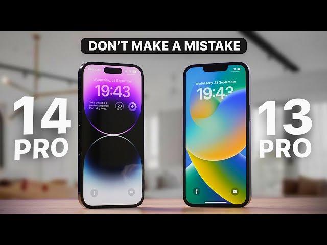 iPhone 14 Pro vs iPhone 13 Pro - Full comparison