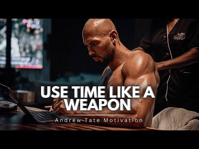 Andrew Tate: MASTER YOUR TIME - CRUSH Procrastination with Purposeful ACTION | Motivational Speech