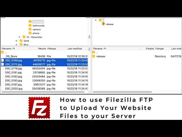 How to Use Filezilla FTP Client to Upload Your Website Files