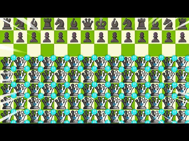 50 MRBEAST QUEENS VS ALL CHESS PIECES | Chess Memes #126