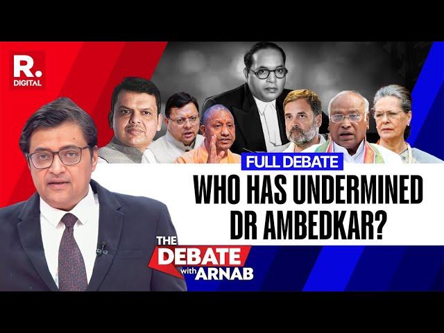 Debate With Arnab: Ambedkar's Legacy Or Vote Bank Politics?