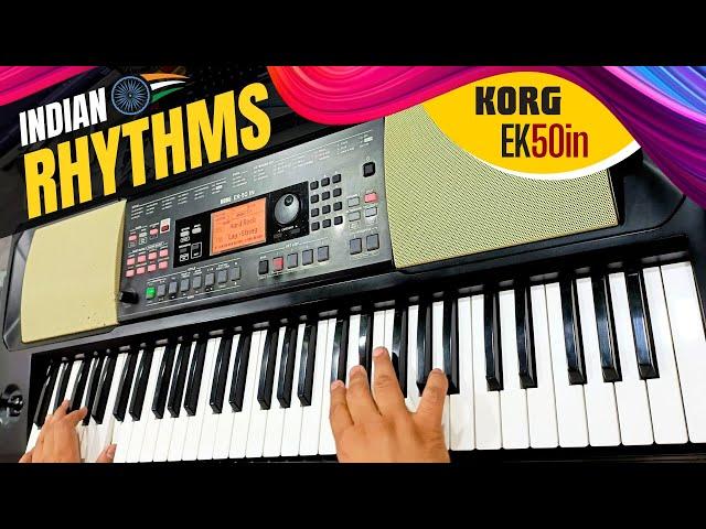  Indian Rhythms | KORG EK-50IN