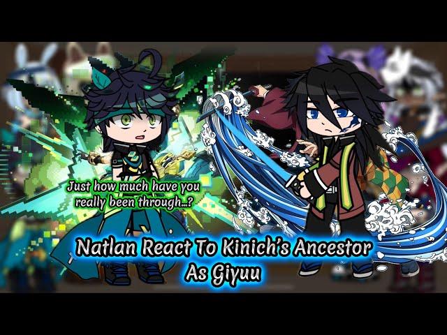 Natlan Genshin Impact React To Kinich’s Ancestor As Giyuu || Genshin || Gacha Reaction.