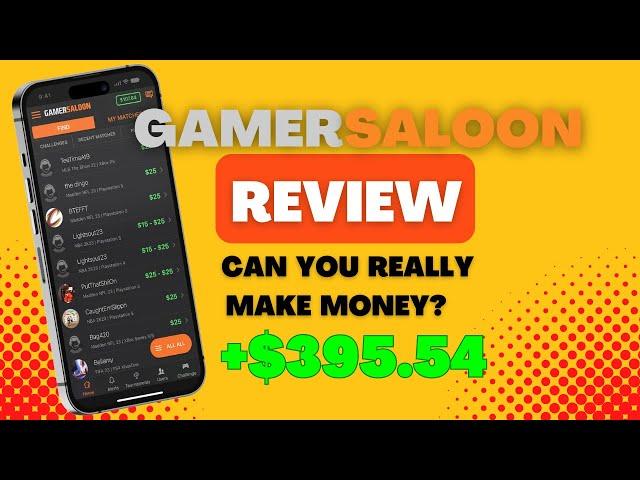 Gamersaloon Review - Can You Really Make Money Playing Video Games?