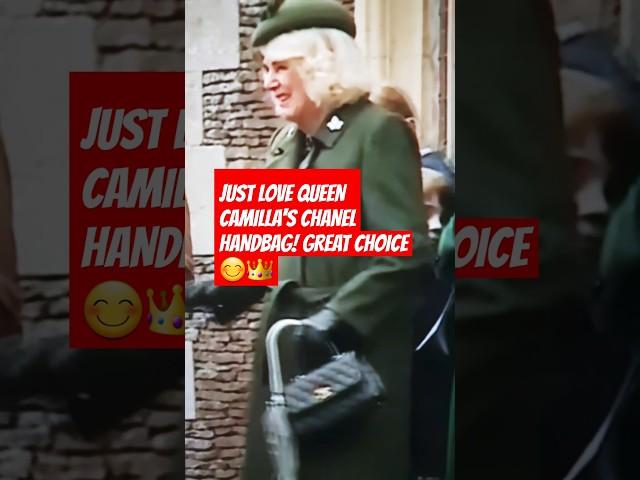 LOVE QUEEN CAMILLA'S CHANEL PURSE HANDBAG CLASSY CHOICE #britishroyalfamily CATHERINE #charles