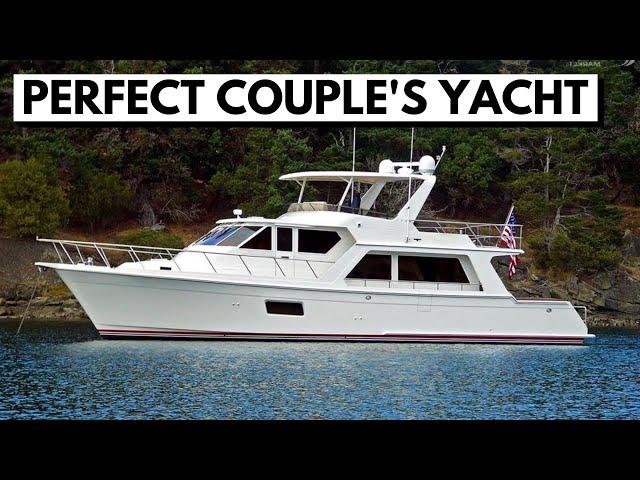 2023 OFFSHORE 54' Pilothouse YACHT TOUR Fast Trawler Liveaboard Boat