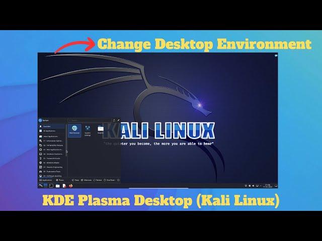 How to Install KDE Plasma Desktop on Kali Linux