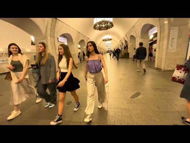 Pushkinskaya Metro Station - Moscow