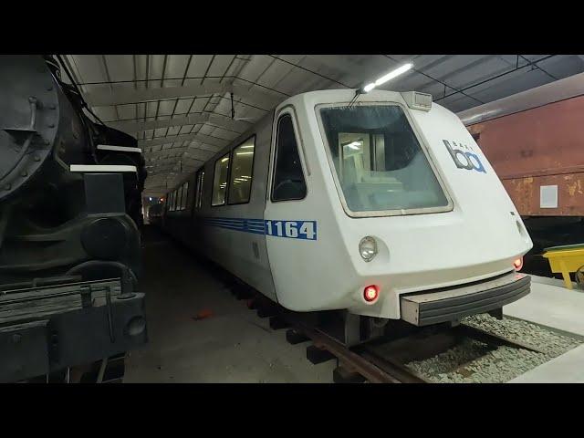 Three Car BART Legacy Train at WRM (Exterior)