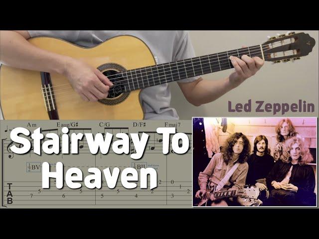 Stairway To Heaven / Led Zeppelin (Guitar) [Notation + TAB]