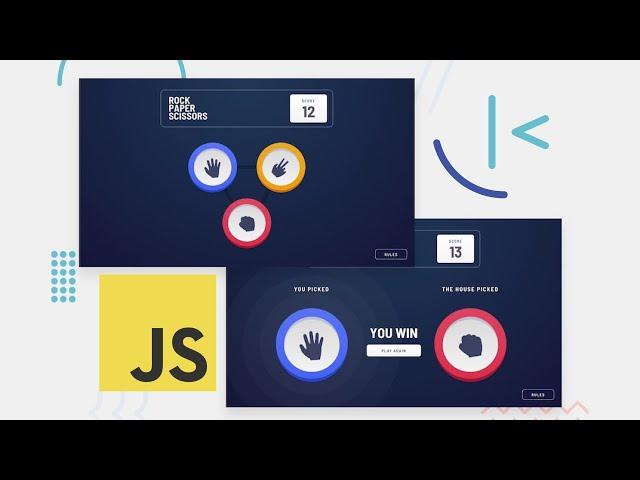 Web Development Tutorial (JavaScript, HTML, CSS) Rock Paper Scissors Game