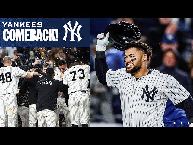 Yankees COMEBACK! Cody Bellinger homers, Aaron Judge's clutch hit & Jasson Domínguez walks it off!