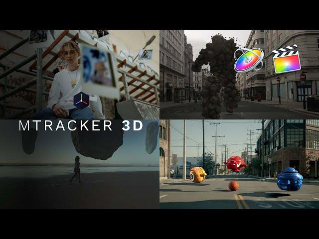 mTracker 3D for Apple Motion, Final Cut Pro and mO2