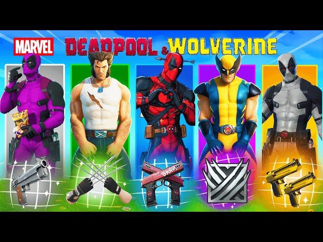 Die ,,ZUFÄLLIGE" WOLVERINE & DEADPOOL Boss Skin Challenge in Fortnite Kapitel 5 Deutsch