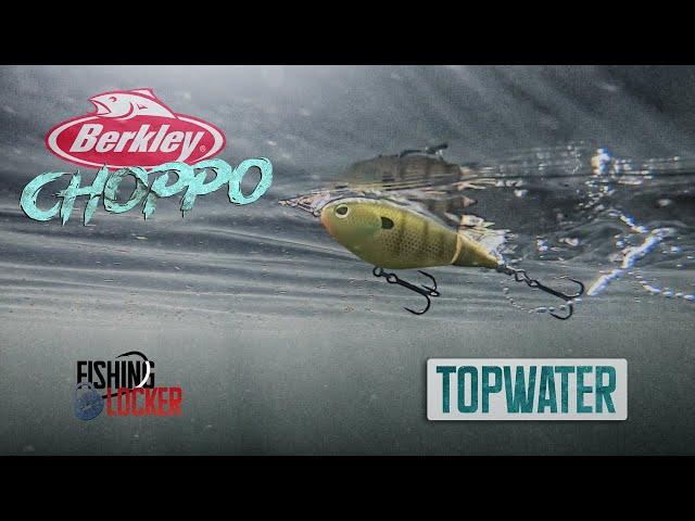 Vobler suprafata Berkley CHOPPO (Topwater Lure Preview)