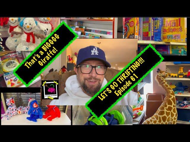 Let's Go THRIFTING! Episode 61 - CPJ Collectibles Toy Hunting! #toyhunt #toyhunting #thrifting #toys