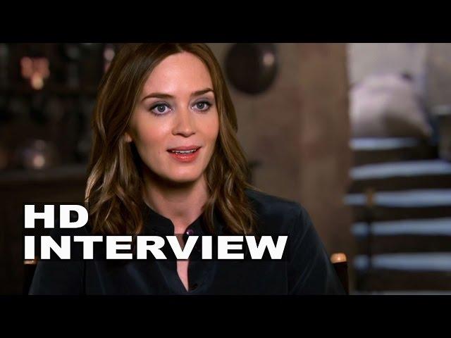 Into the Woods: Emily Blunt "Baker´s Wife" Behind the Scenes Movie Interview | ScreenSlam