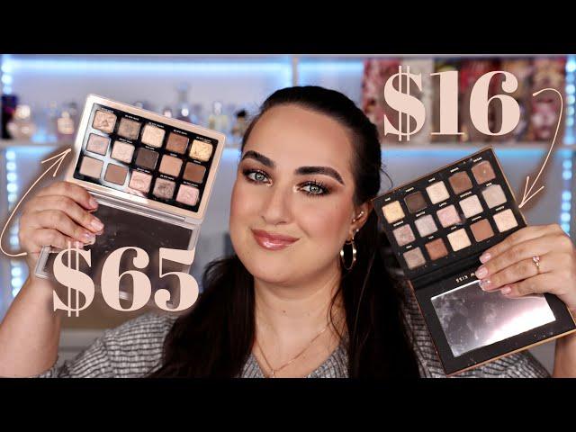 NATASHA DENONA GLAM PALETTE VS $16 DUPE! | SHADOW KISS PALETTE BY ALTER EGO