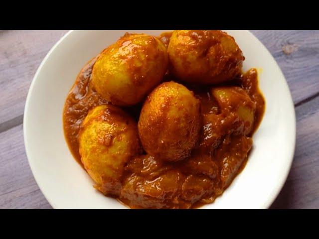 ডিম কষা / হাঁসের ডিমের কষা / duck egg curry / meghar sathe bangaliana